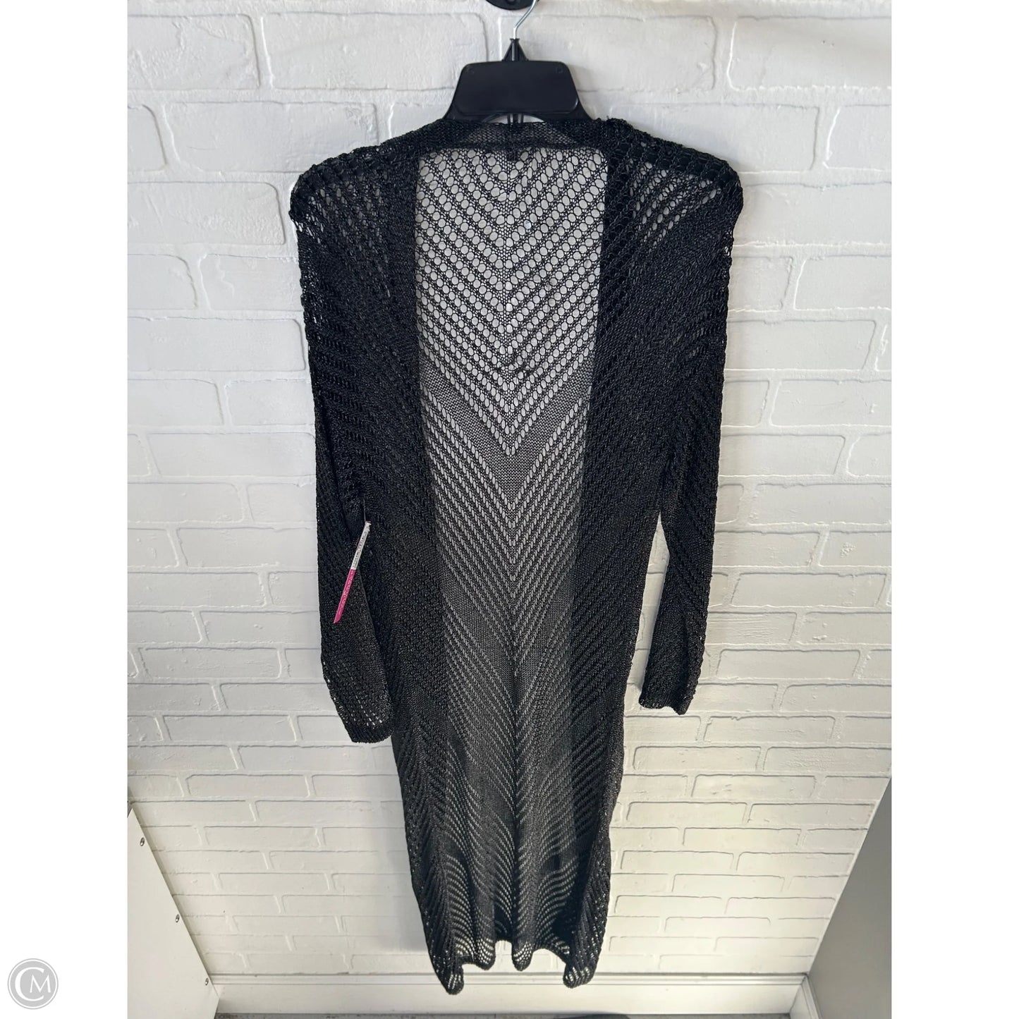 Kimono By Clothes Mentor In Black, Size: L