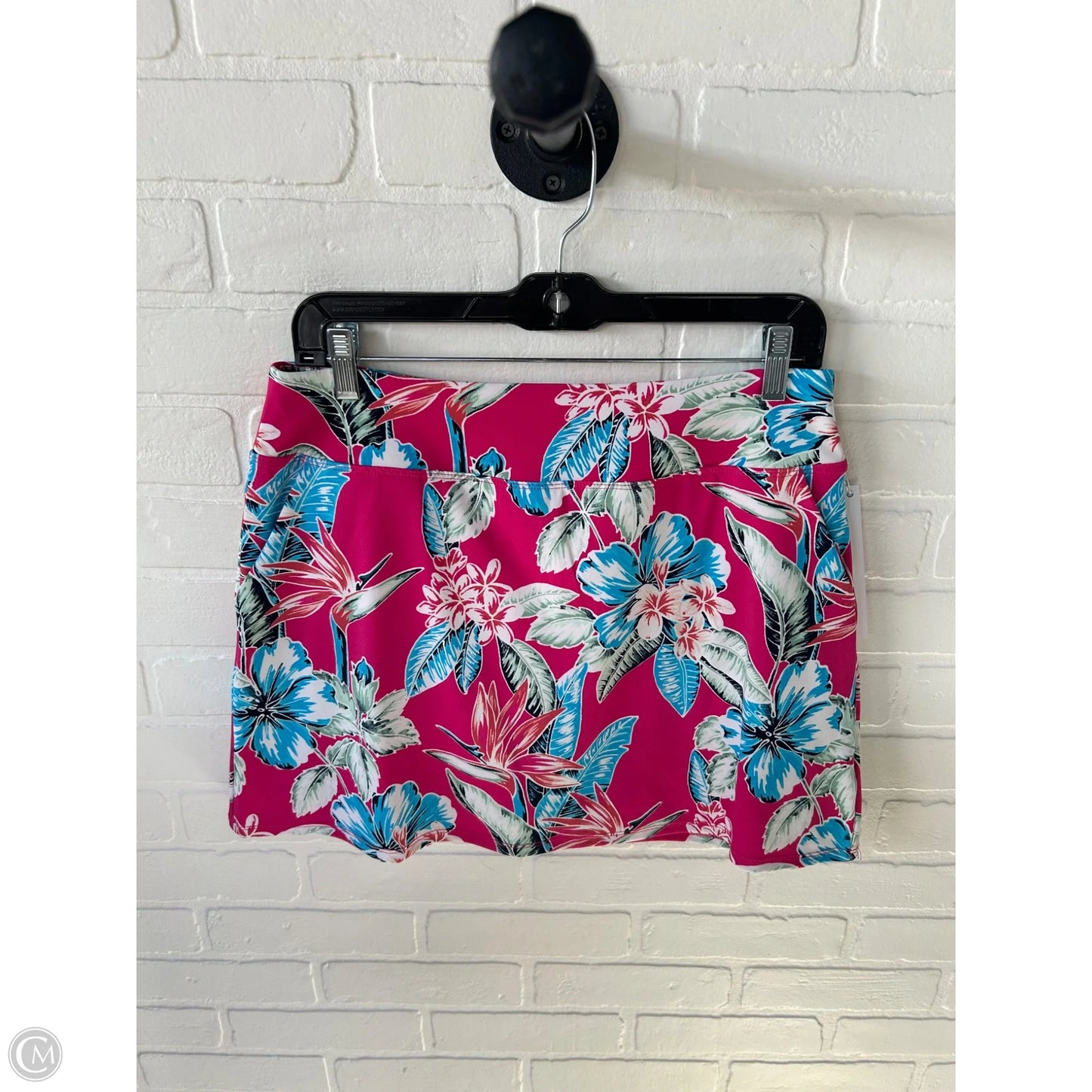Athletic Skort By Tommy Bahama In Pink & White, Size: 8