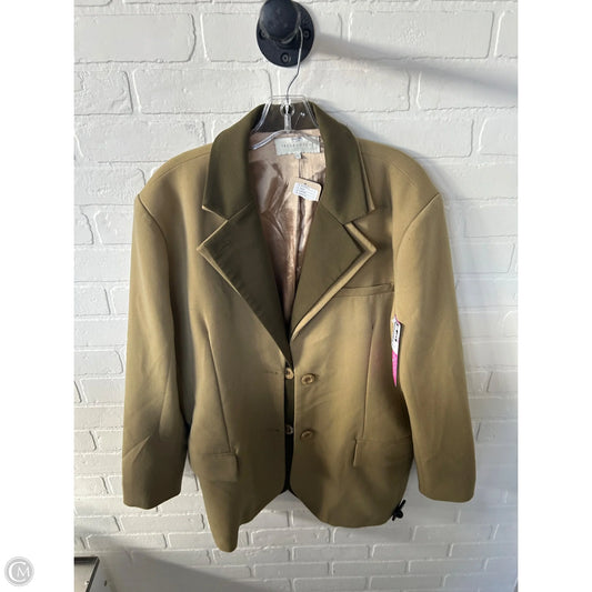 Blazer By Cma In Green & Tan, Size: Xl