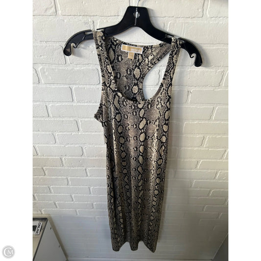 Dress Casual Maxi By Michael By Michael Kors In Snakeskin Print, Size: S