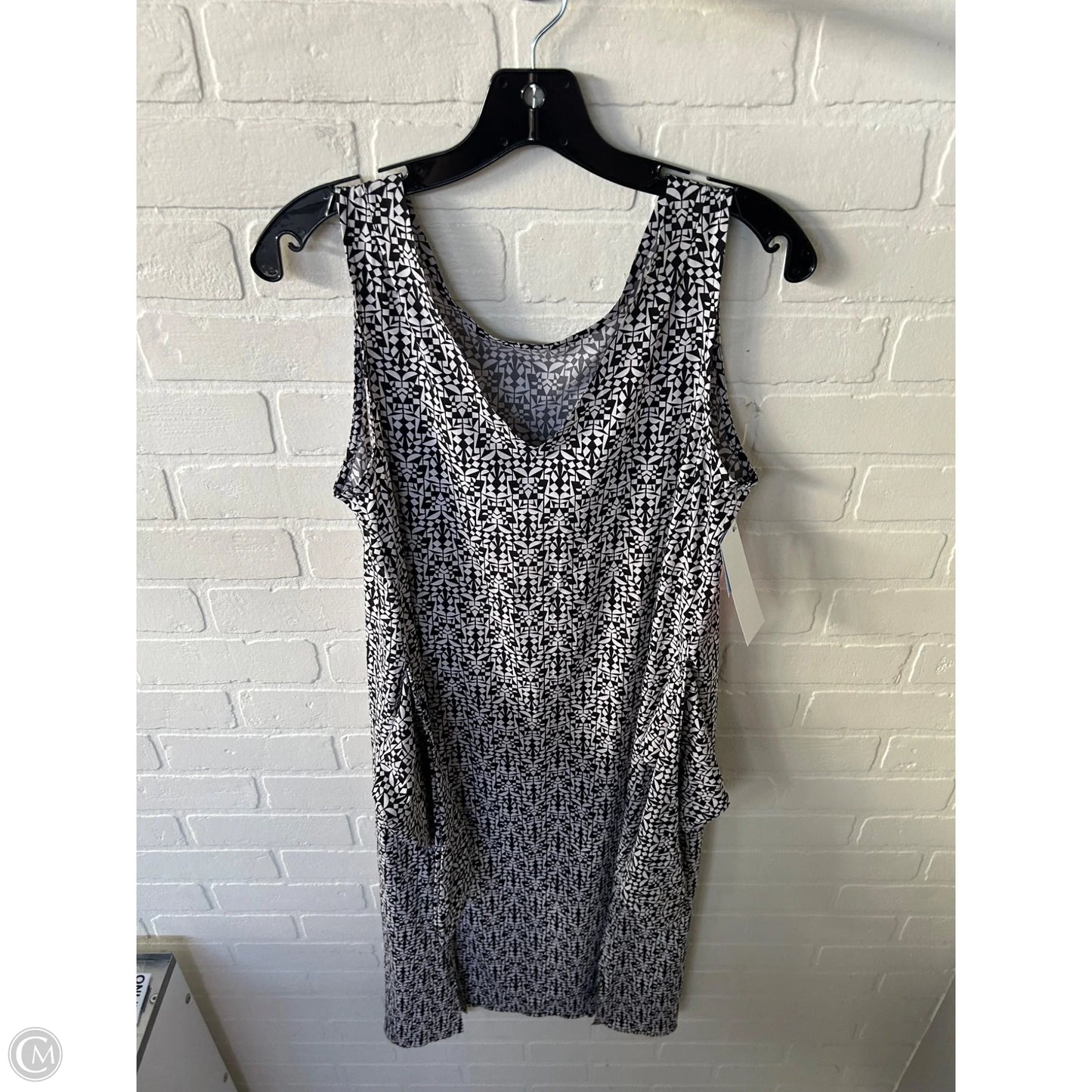 Athletic Dress By Title Nine In Black & White, Size: M