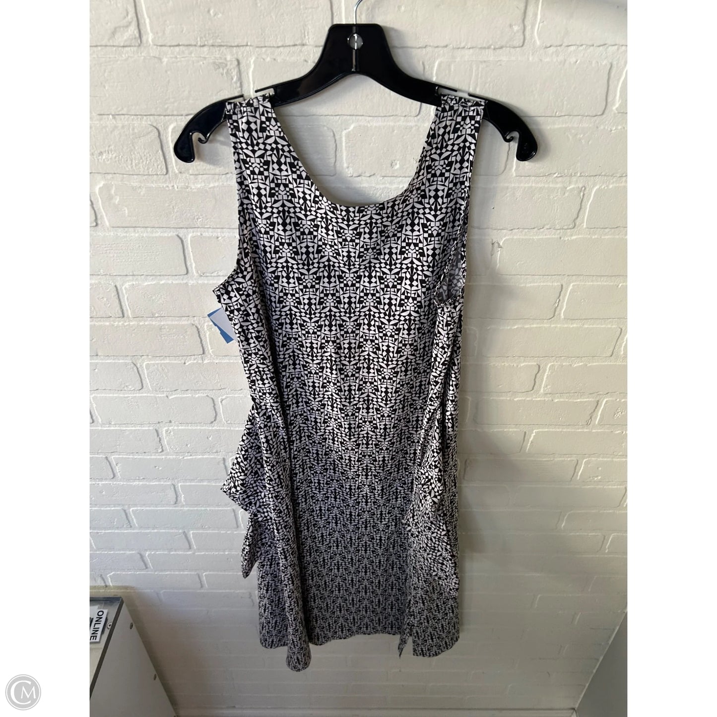 Athletic Dress By Title Nine In Black & White, Size: M