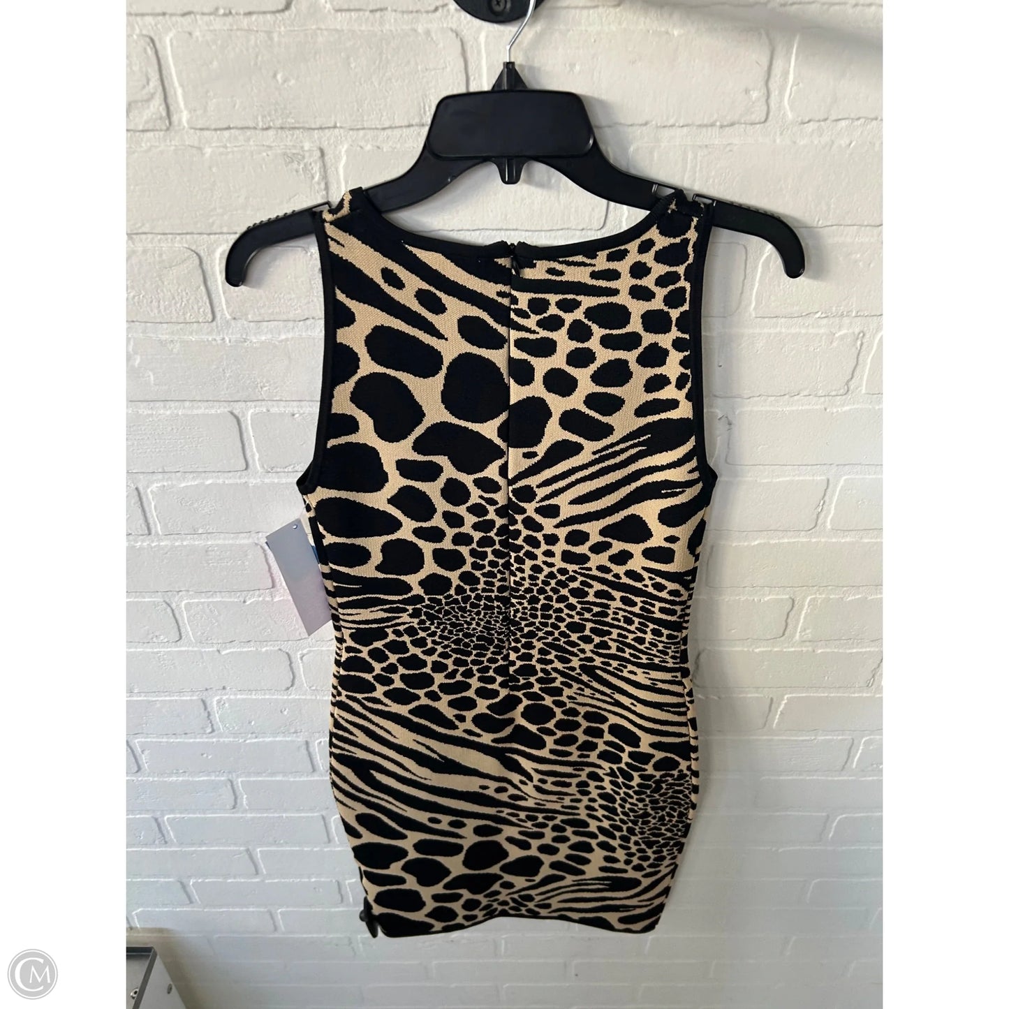 Dress Party Short By Michael By Michael Kors In Black & Brown, Size: M