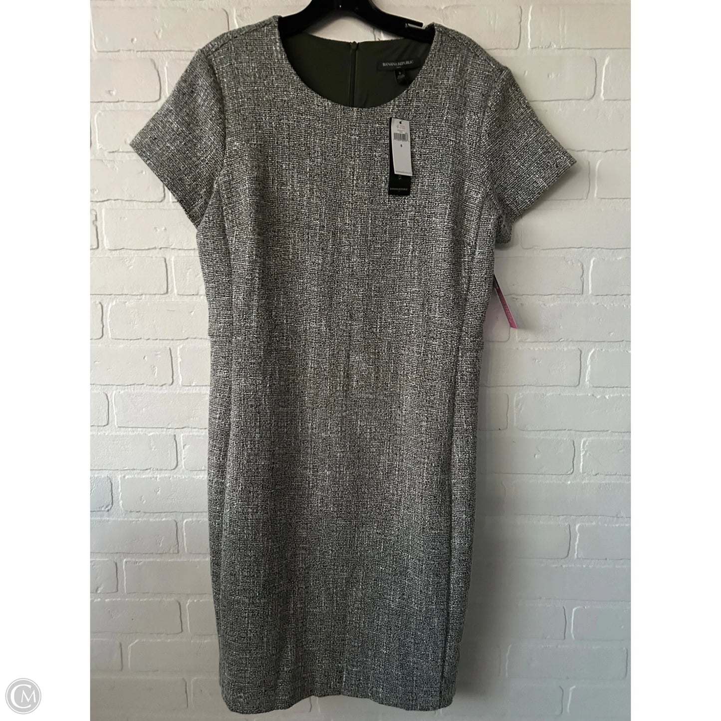 Dress Work By Banana Republic In Green, Size: M