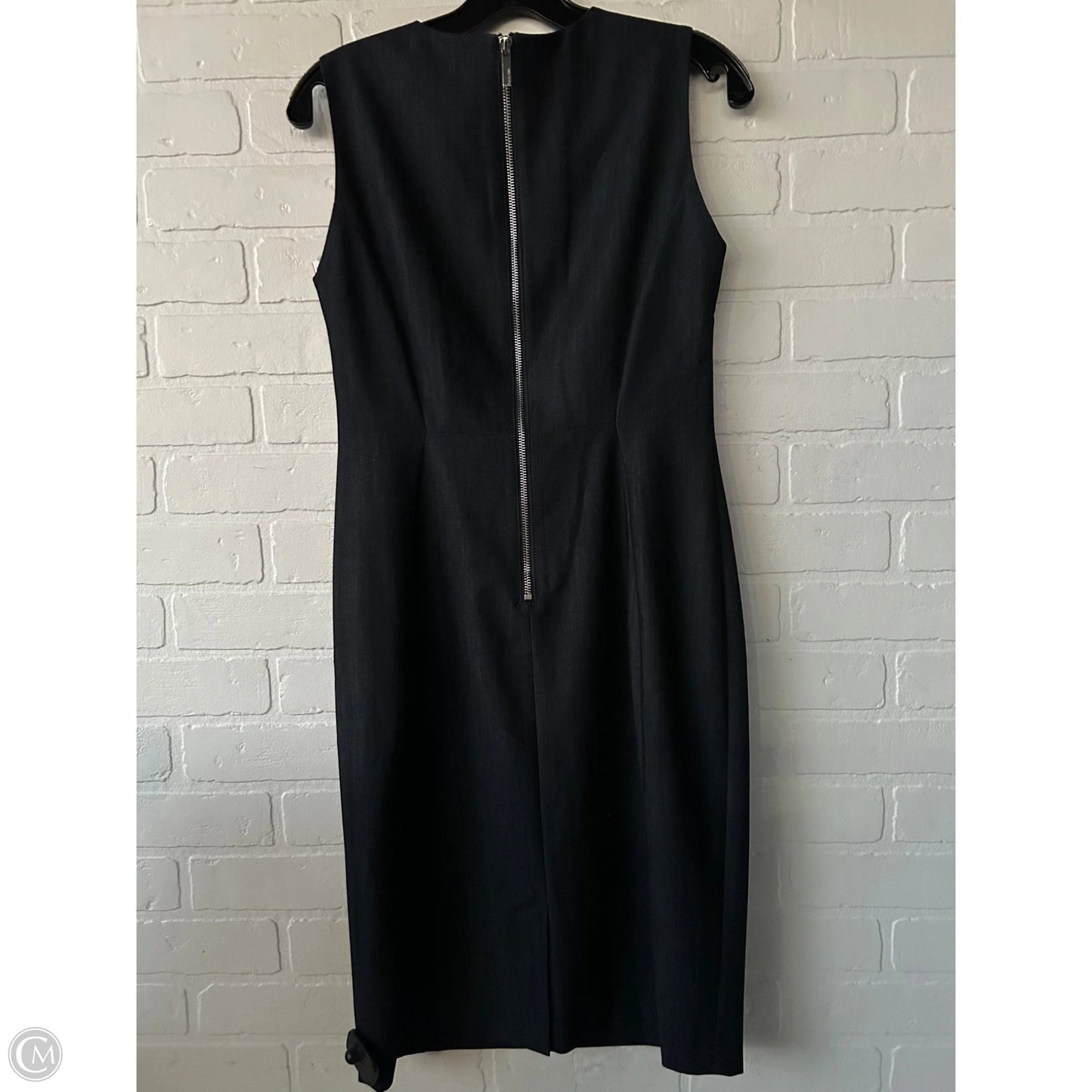 Dress Work By Calvin Klein In Blue, Size: S