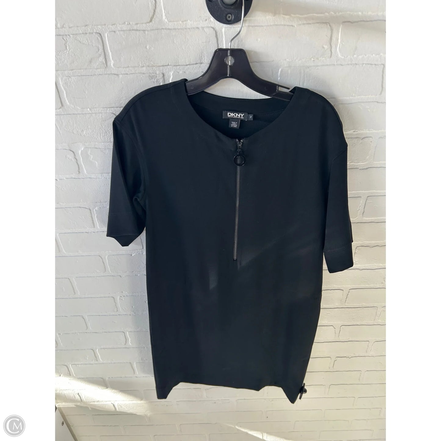 Dress Casual Short By Donna Karan In Black, Size: Xs