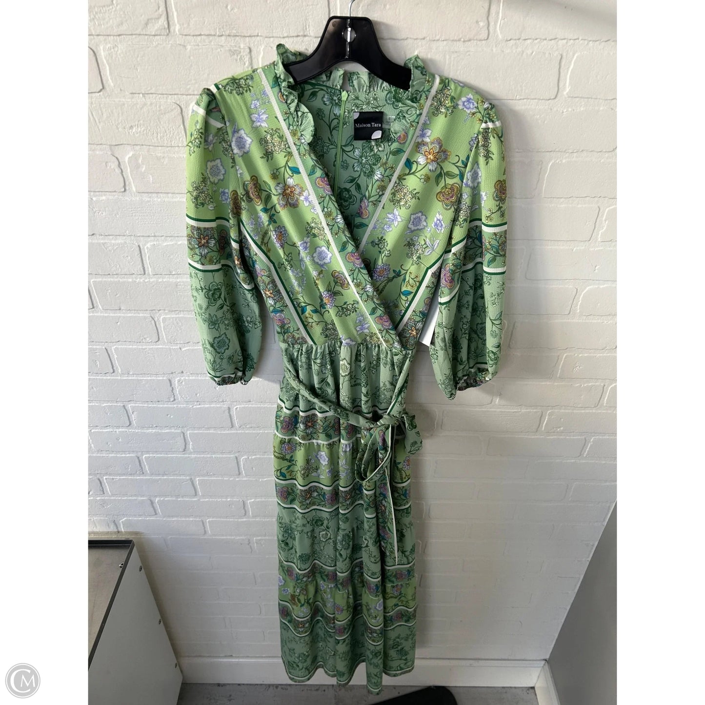 Dress Casual Maxi By Clothes Mentor In Green, Size: S