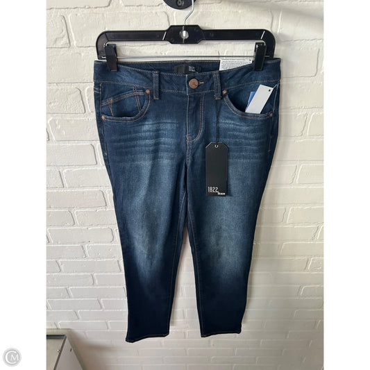 Jeans Skinny By 1822 Denim In Blue Denim, Size: 8