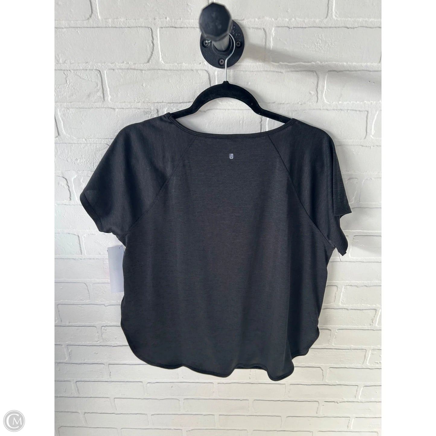 Athletic Top Short Sleeve By Ideology In Black, Size: Xl