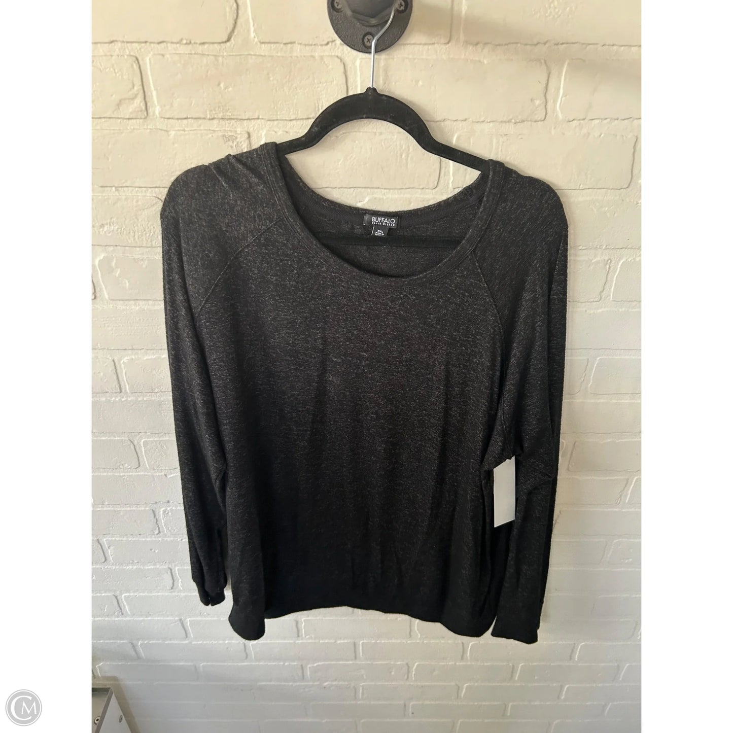 Top Long Sleeve Basic By Buffalo David Bitton In Black, Size: Xxl