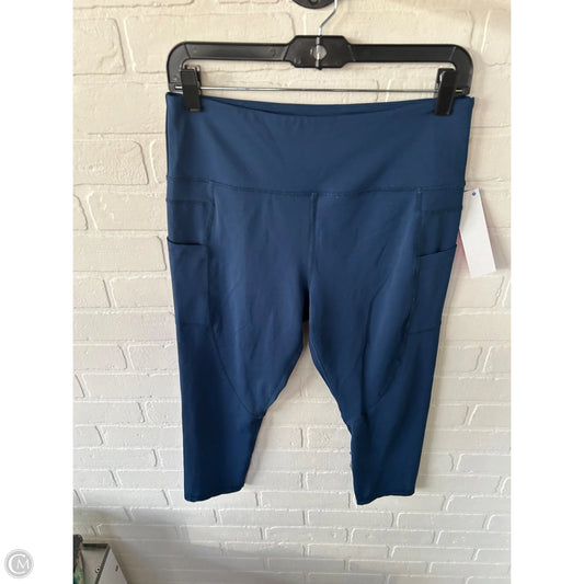 Athletic Leggings Capris By Zyia In Blue, Size: 12