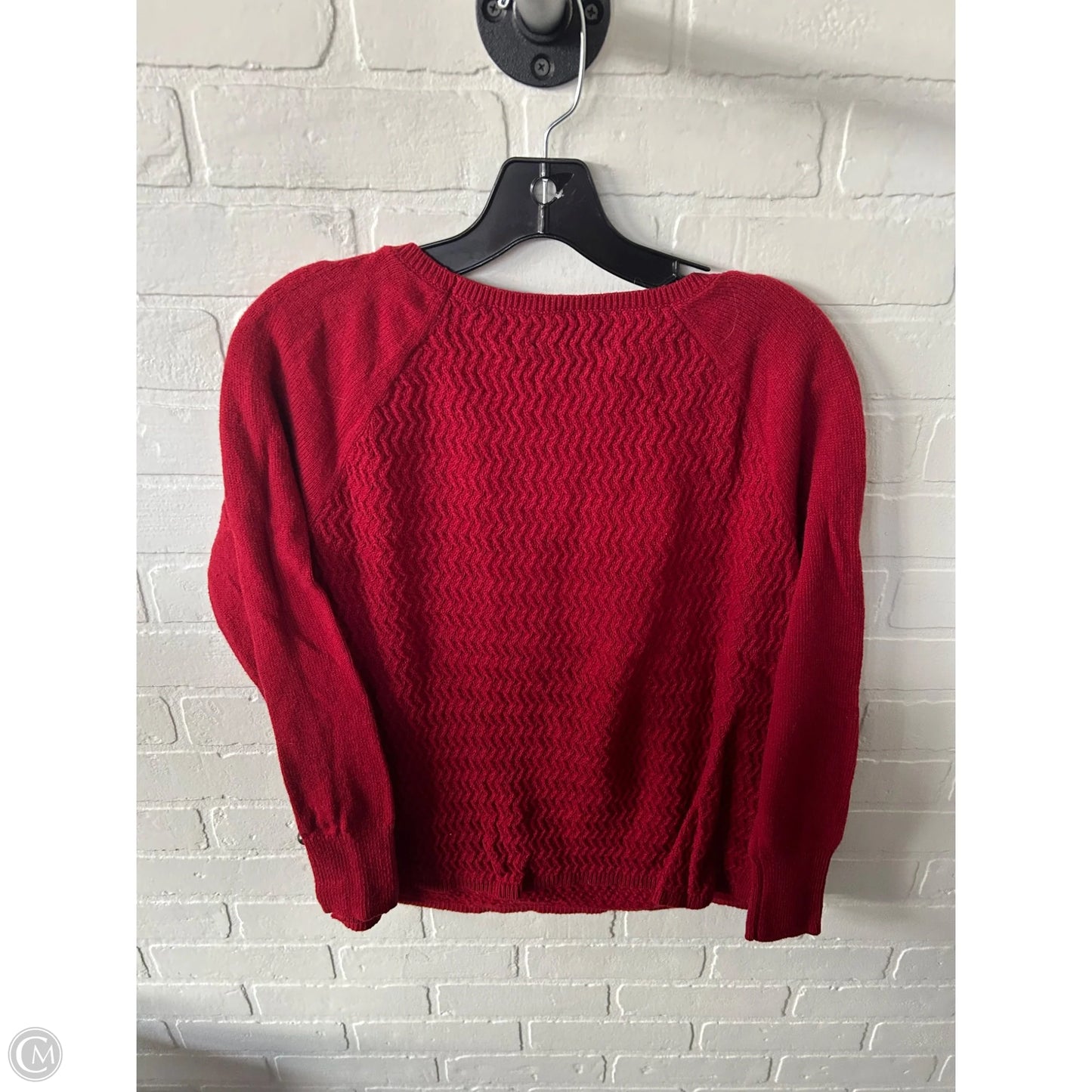 Sweater By Loft In Red, Size: M