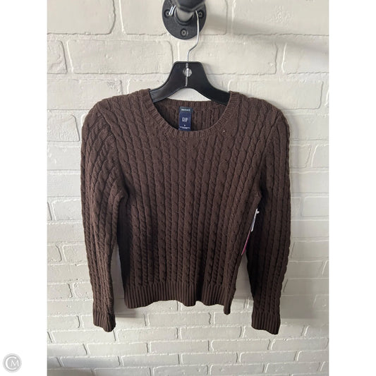 Sweater By Gap In Brown, Size: S