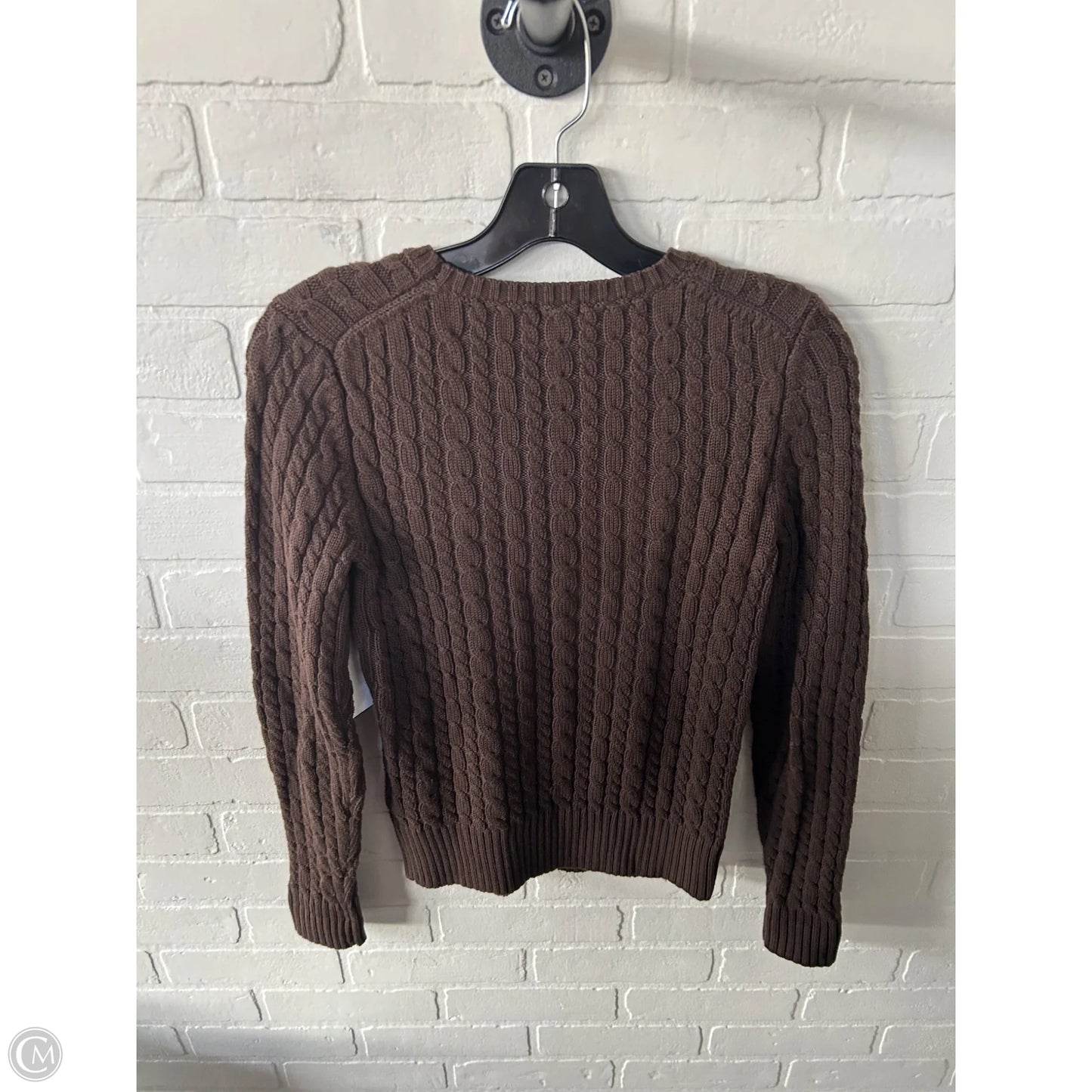 Sweater By Gap In Brown, Size: S