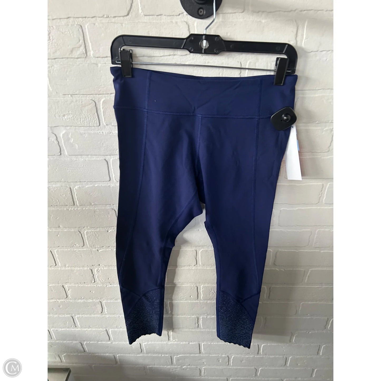Athletic Leggings By Lululemon In Blue, Size: 8