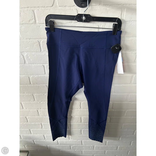 Athletic Leggings By Lululemon In Blue, Size: 8