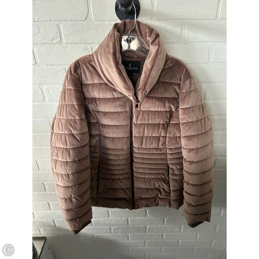 Coat Puffer & Quilted By London Fog In Brown, Size: L