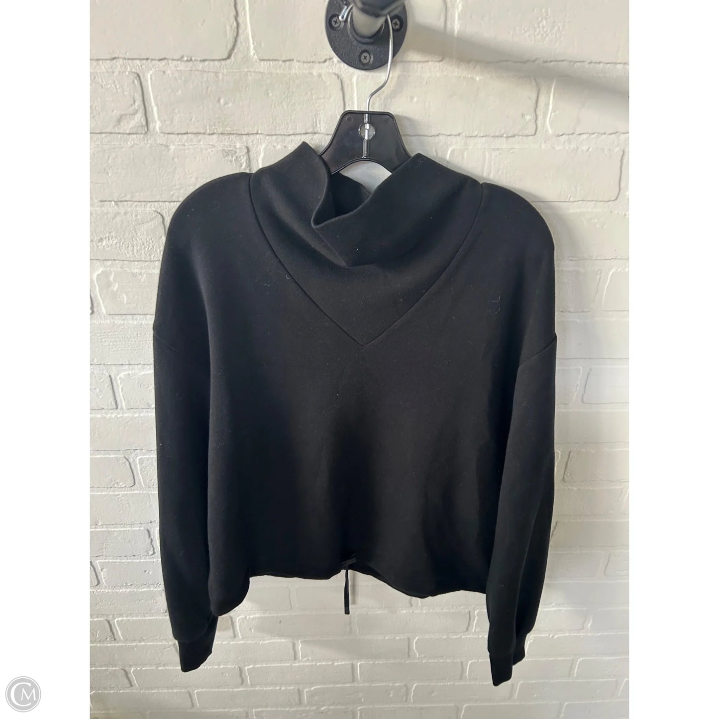 Sweatshirt Collar By Varley In Black, Size: S