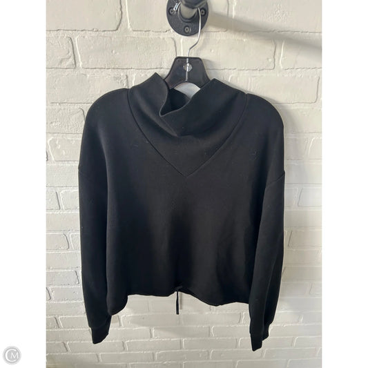 Sweatshirt Collar By Varley In Black, Size: S
