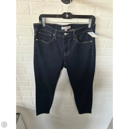 Jeans Skinny By Lucky Brand In Blue Denim, Size: 10