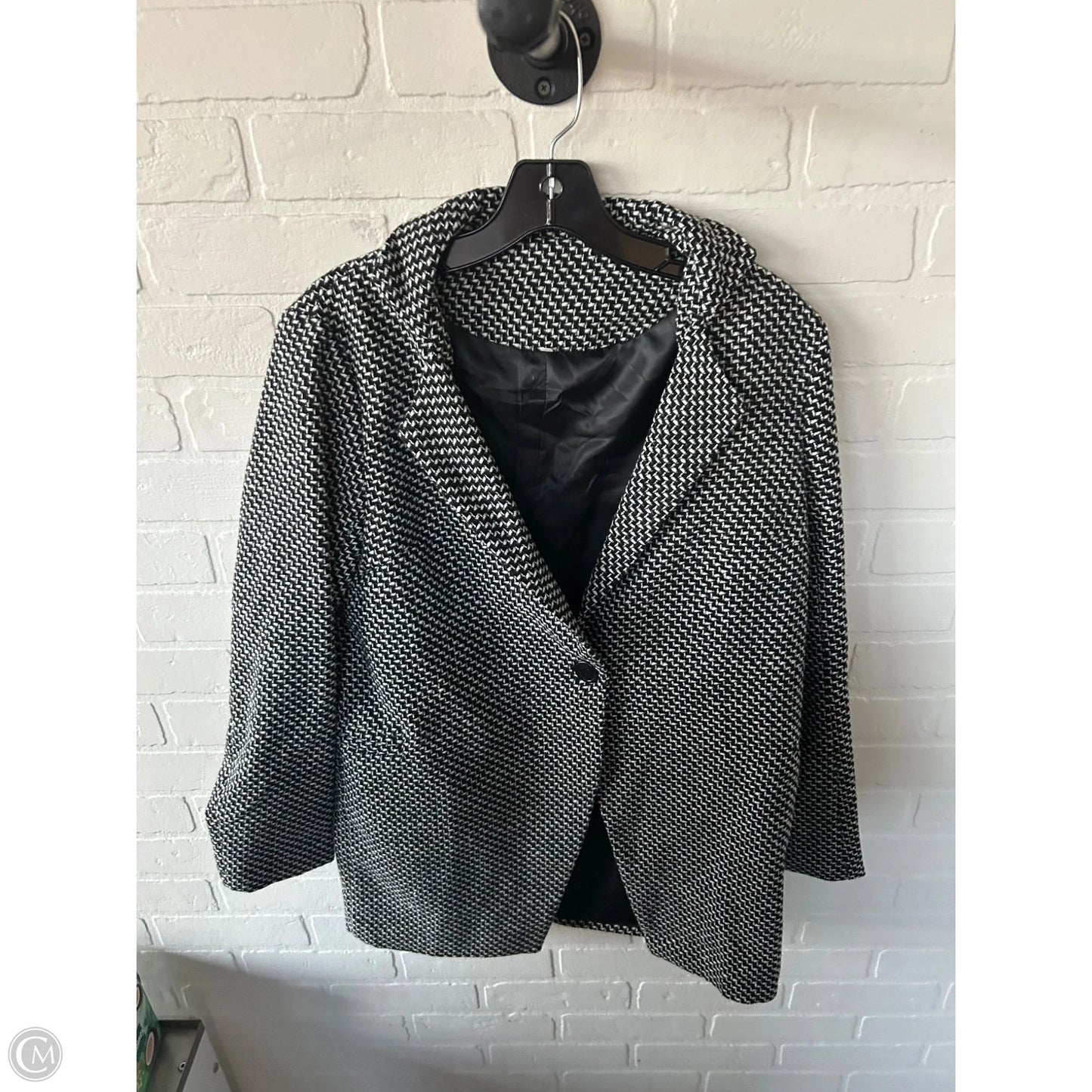 Blazer By Cme In Black & White, Size: Xl