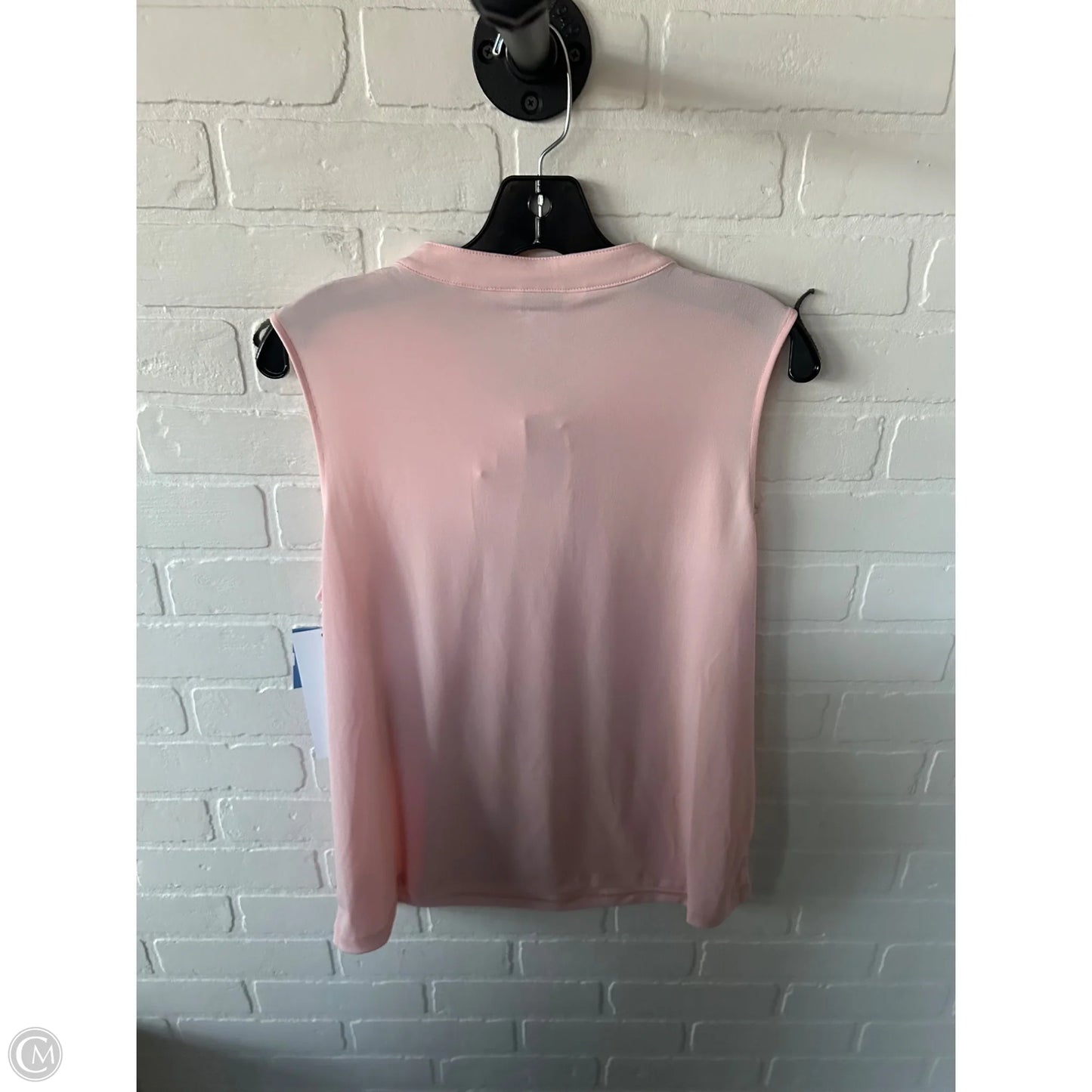 Top Sleeveless By Liz Claiborne In Pink, Size: L