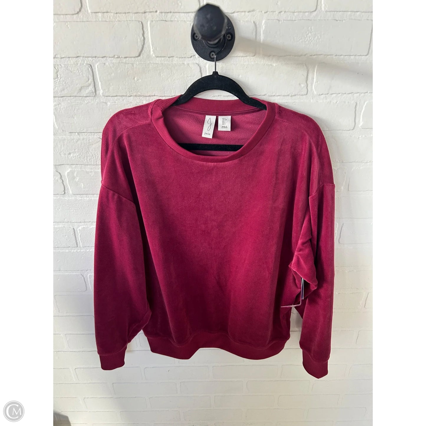 Top Long Sleeve By J By Joie In Red, Size: S