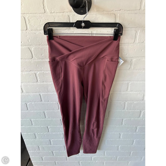Athletic Leggings By Fabletics In Pink, Size: 4