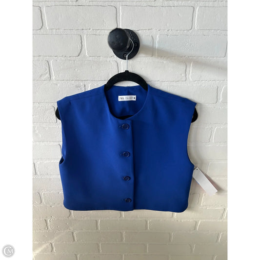 Vest Other By Zara In Blue, Size: M