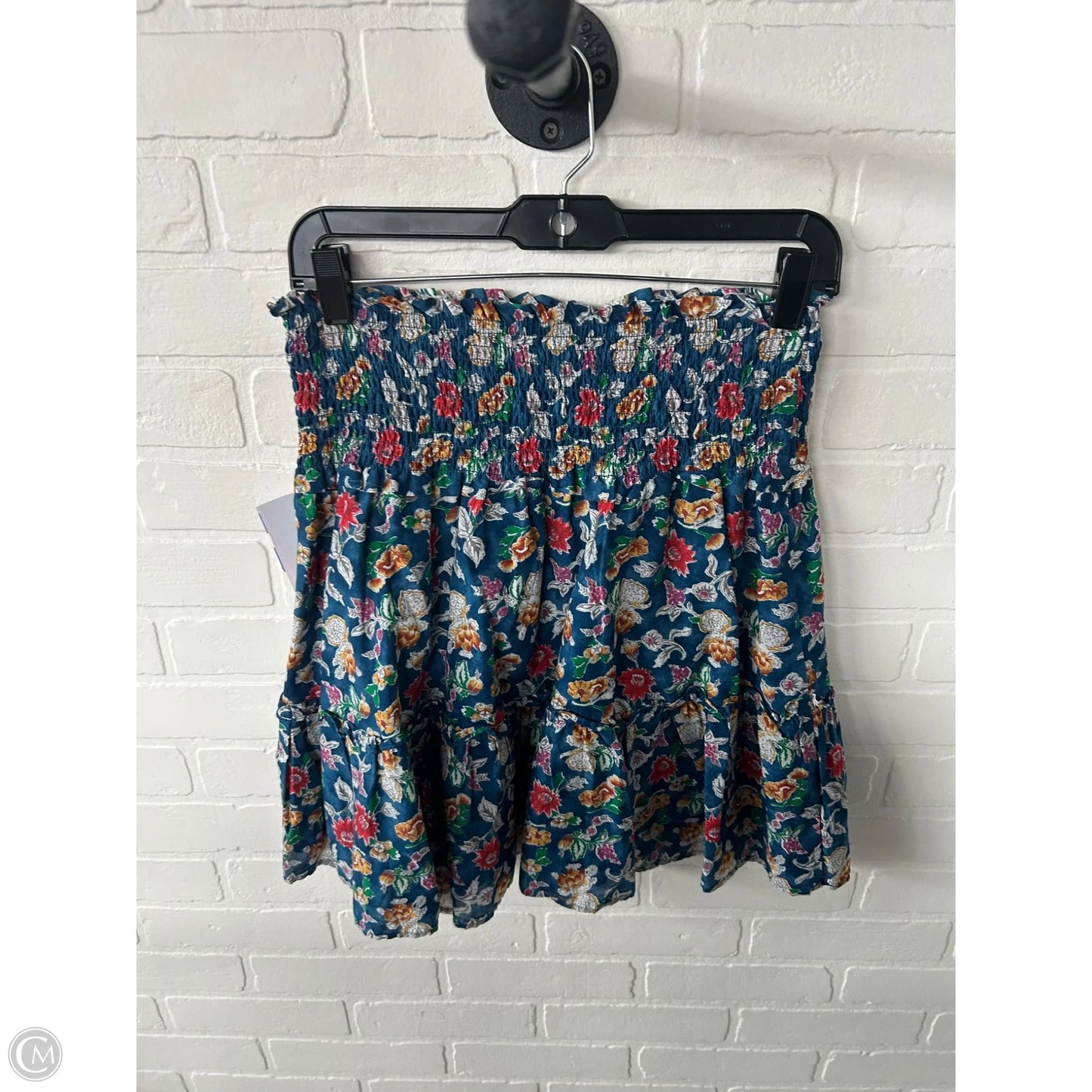 Skirt Mini & Short By Lauren By Ralph Lauren In Blue & Green, Size: 4p