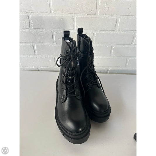Boots Combat By The Drop In Black, Size: 8.5
