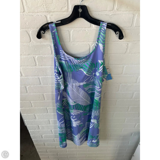 Athletic Dress By Columbia In Purple & White, Size: Xl