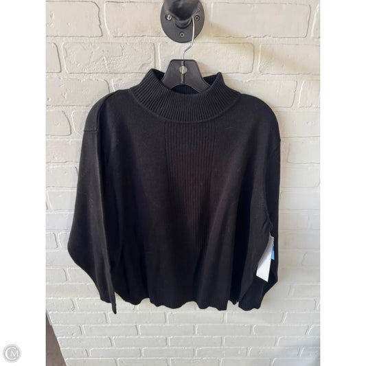 Sweater By Dressbarn In Black, Size: 1x