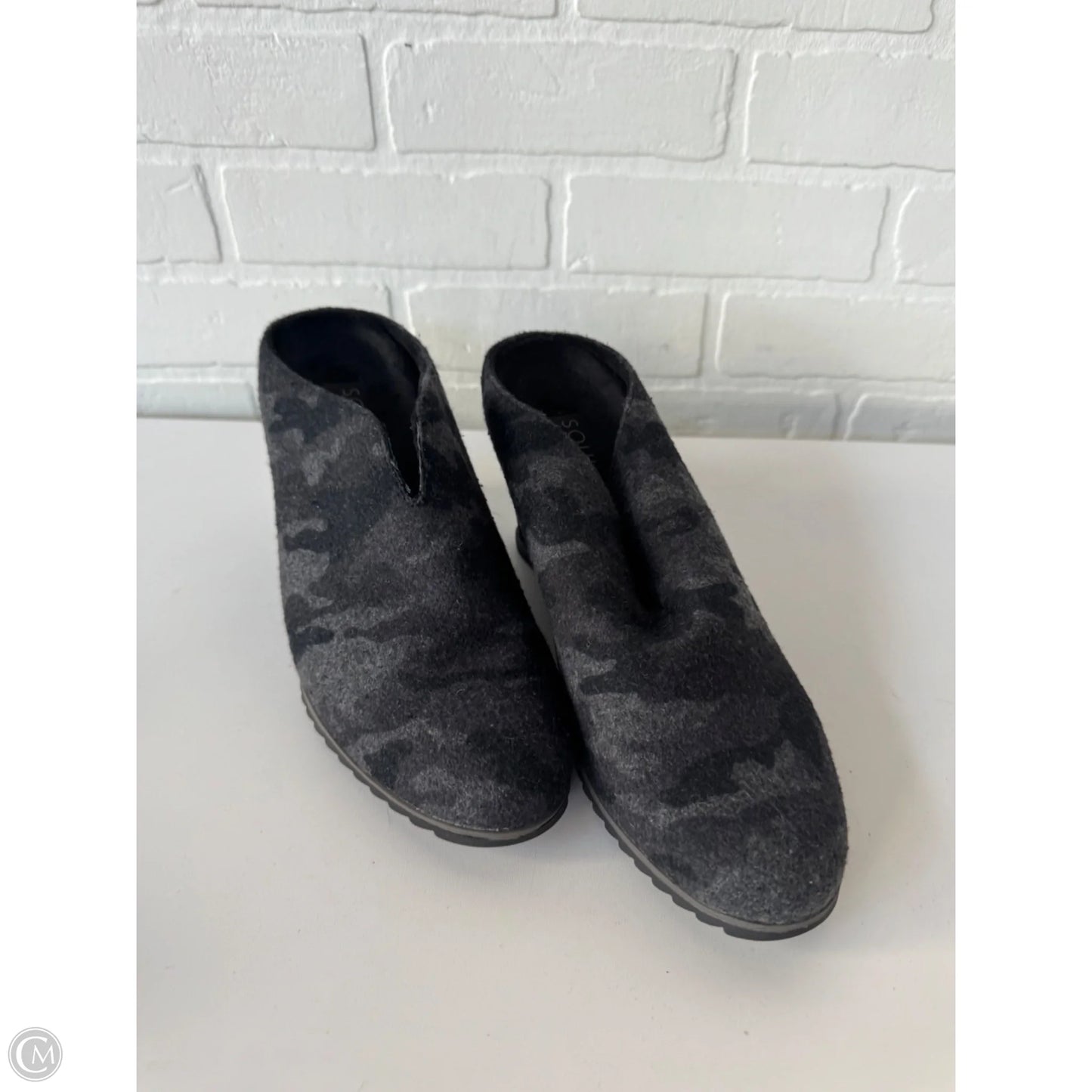 Boots Ankle Heels By Naturalizer In Grey, Size: 8.5