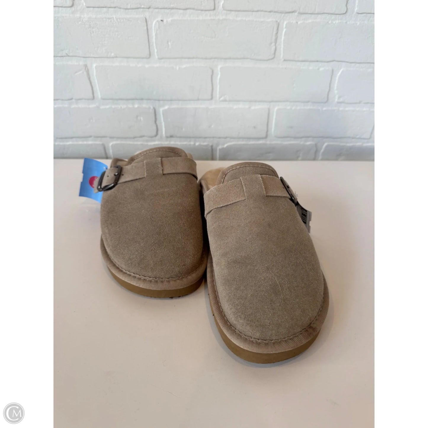 Shoes Flats By Clothes Mentor In Grey, Size: 9