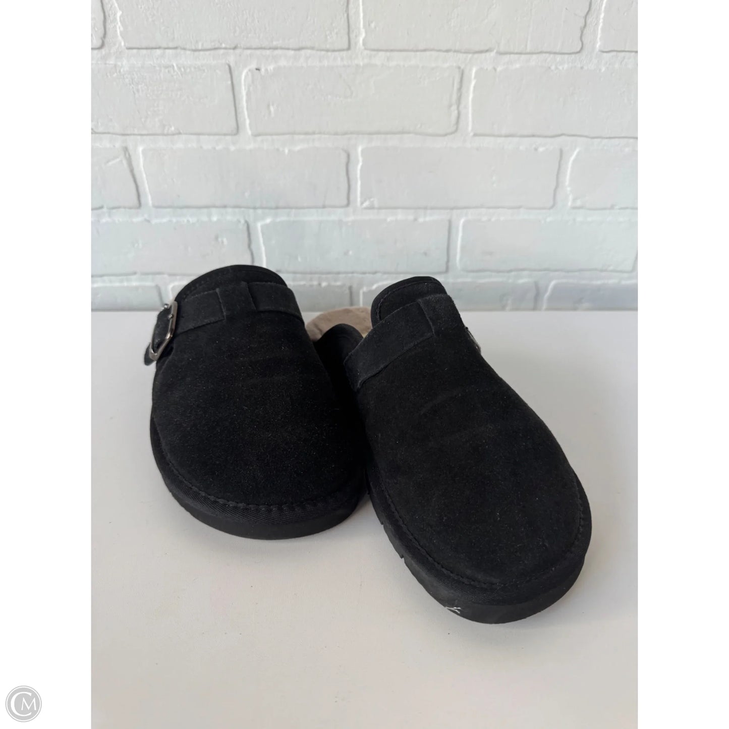 Shoes Flats By Clothes Mentor In Black, Size: 9