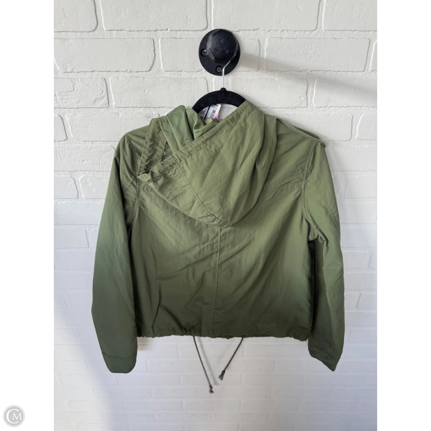 Jacket Windbreaker By Mi Ami In Green, Size: M