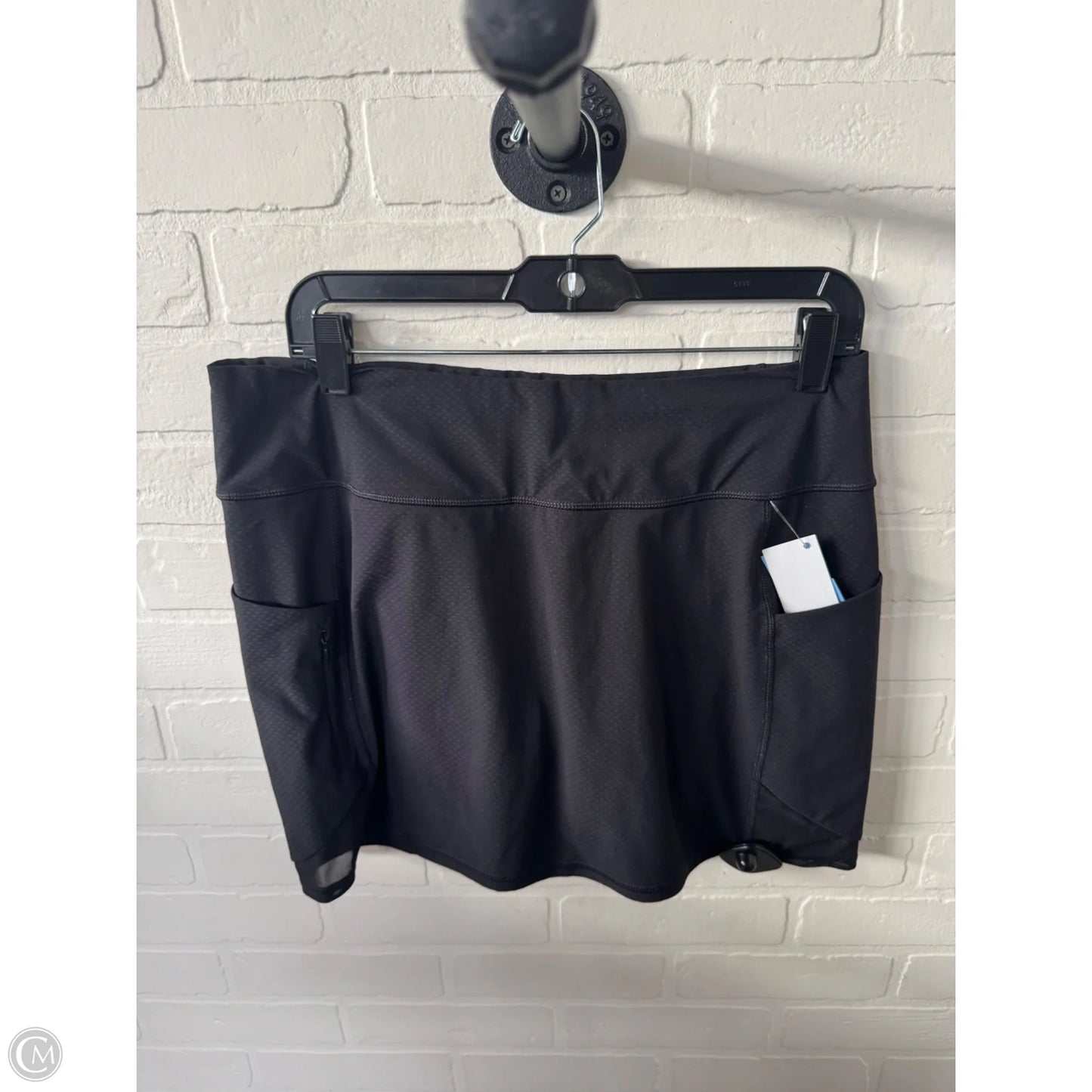 Athletic Skort By Athleta In Black, Size: 8