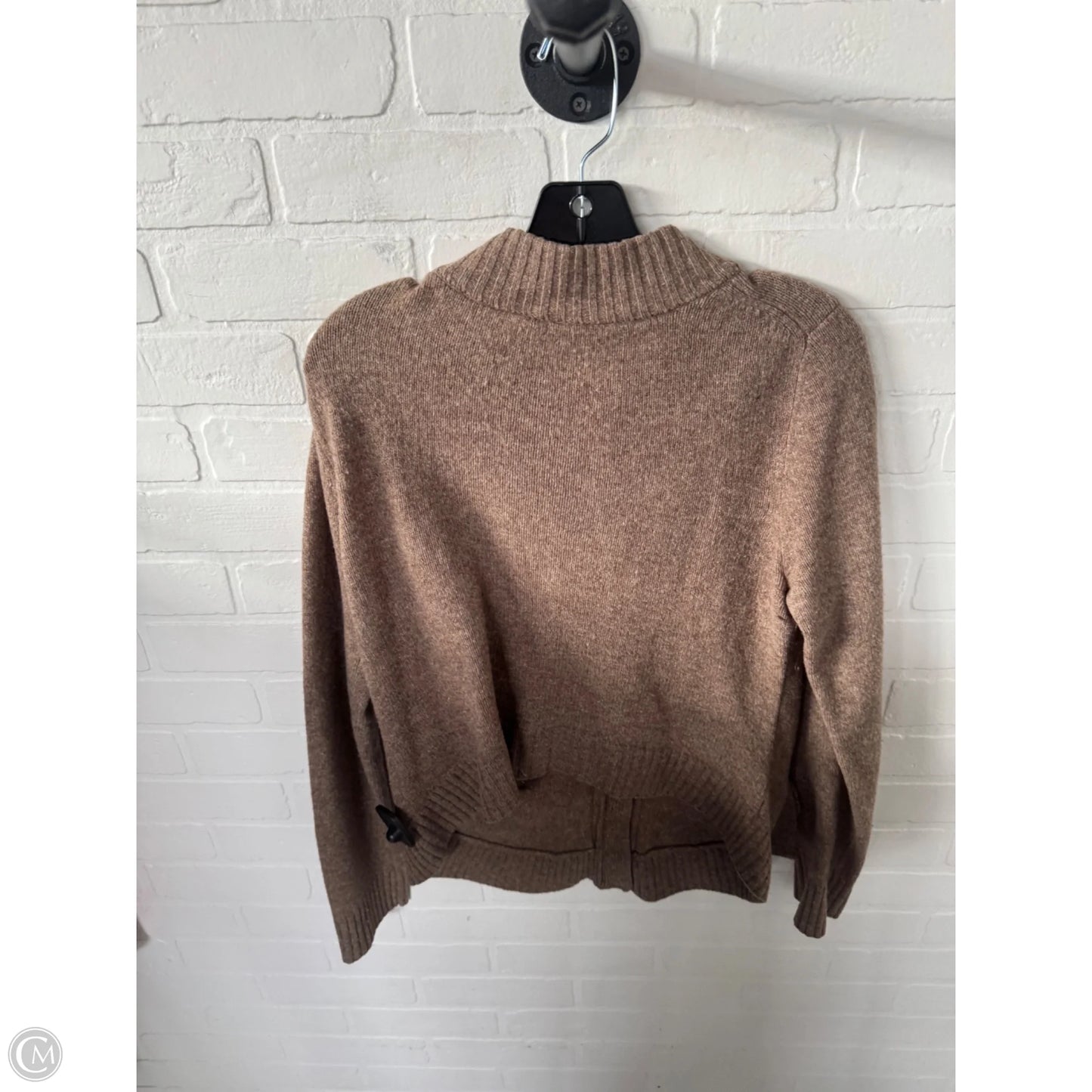 Sweater Cardigan By Moth In Brown, Size: L