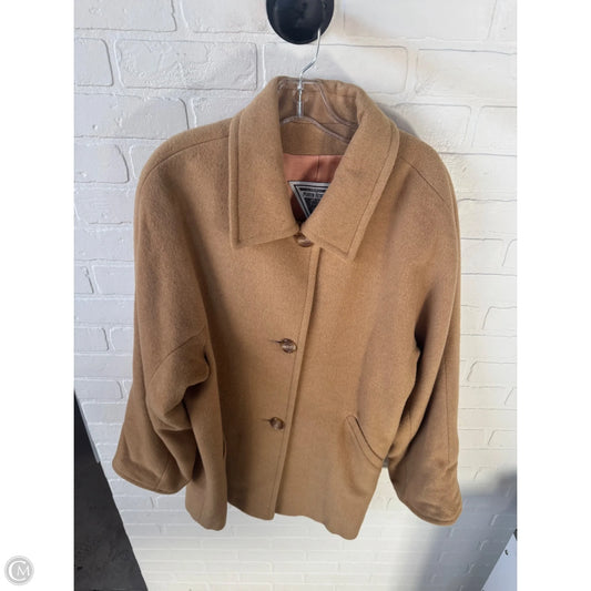 Coat Wool By Marvin Richards In Tan, Size: Xl