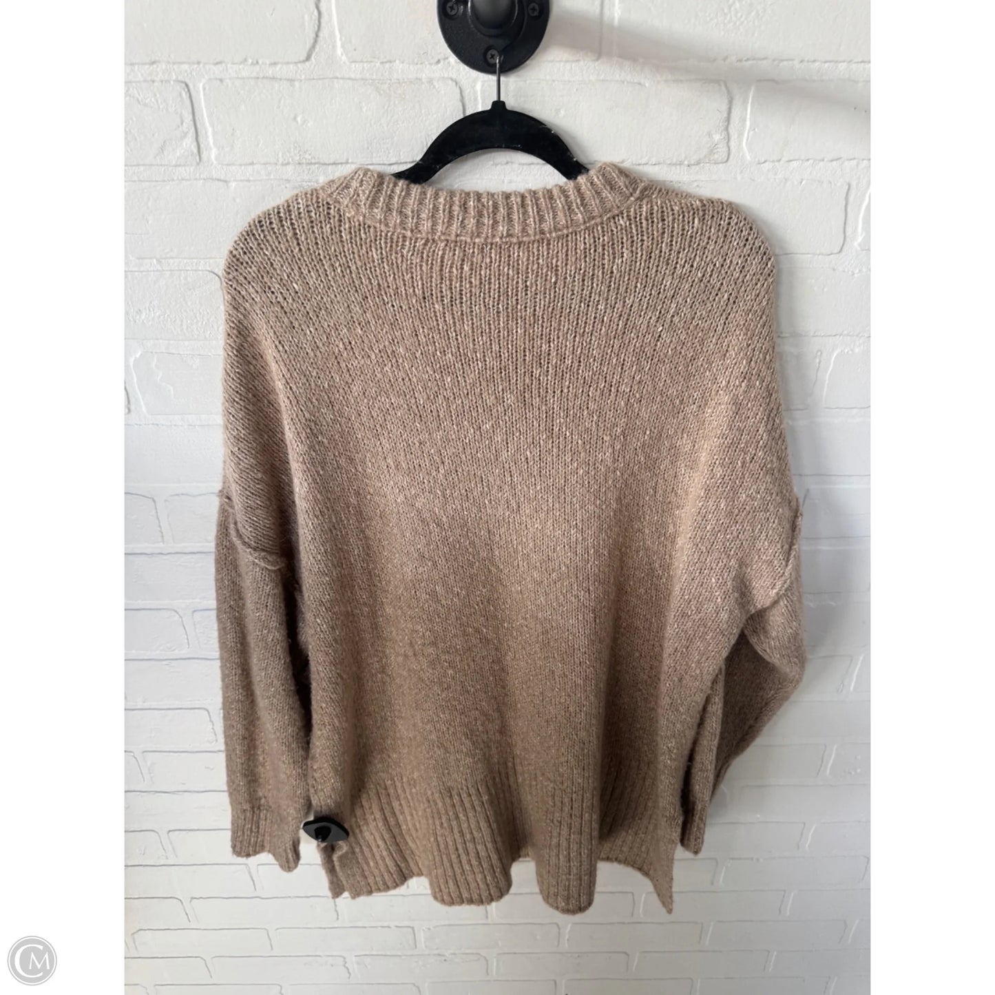 Sweater By Madewell In Tan, Size: L