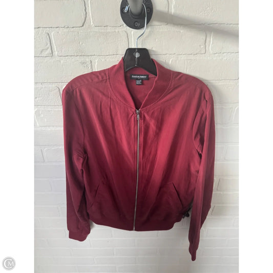 Jacket Moto By American Apparel In Red, Size: M