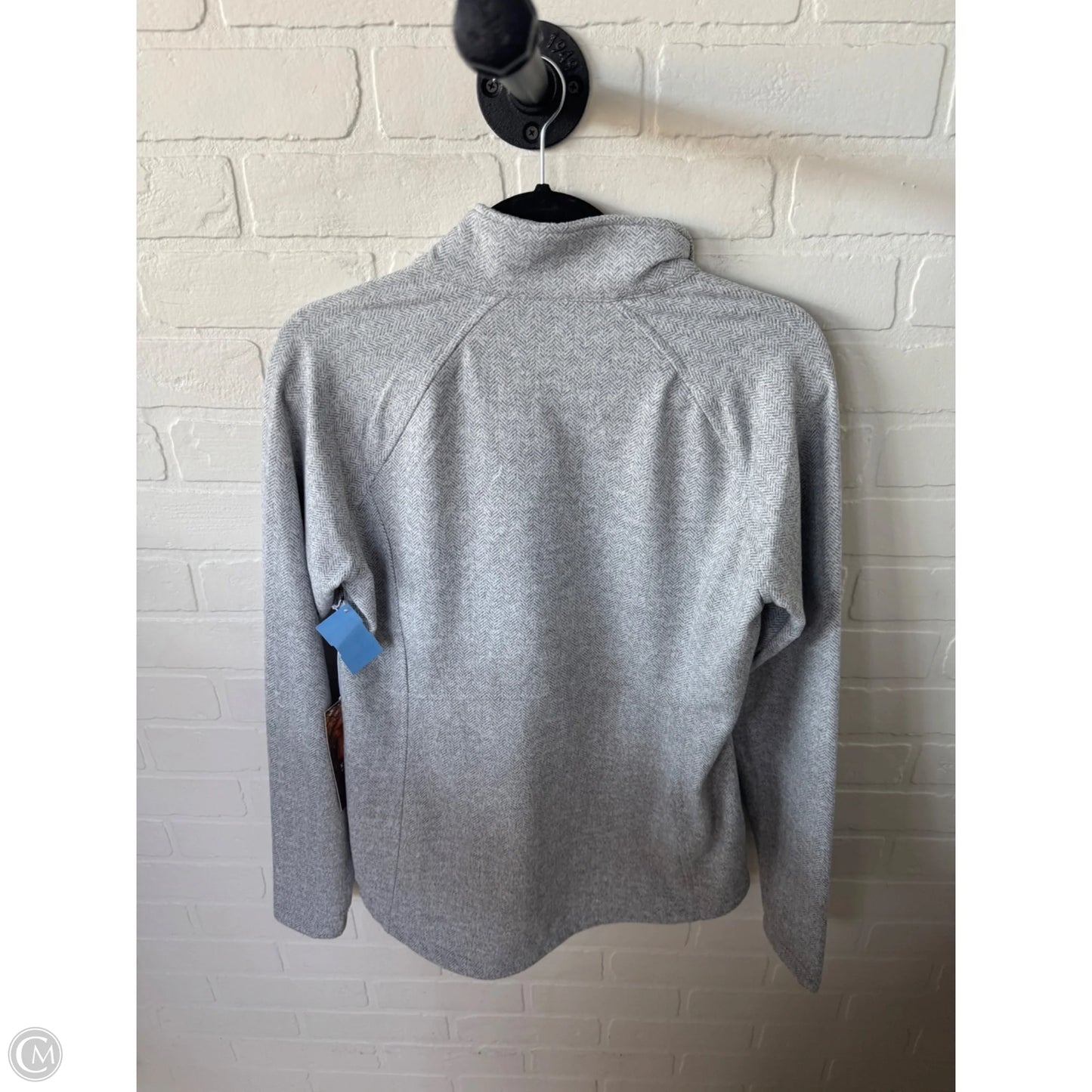 Jacket Fleece By Kyodan In Grey, Size: L