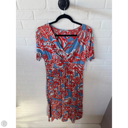 Dress Casual Maxi By Soft Surroundings In Blue & Orange, Size: M