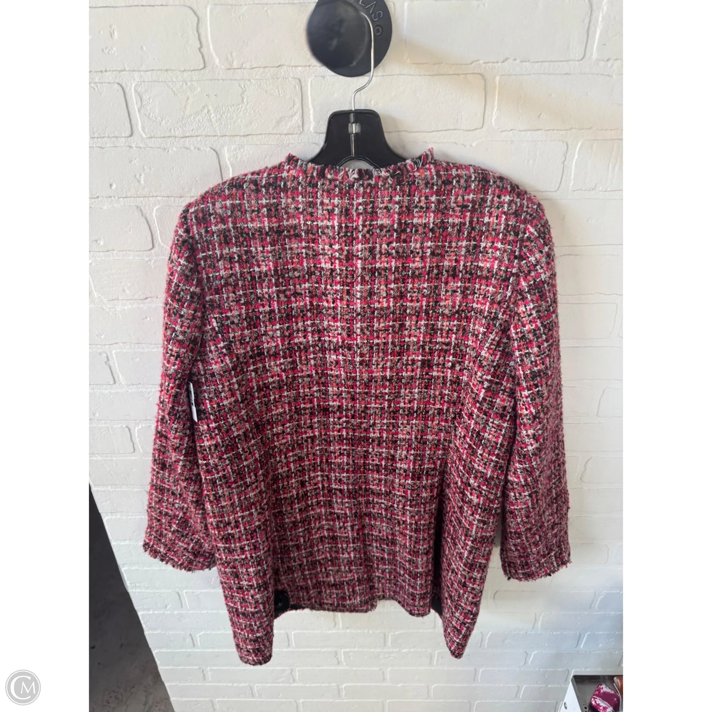 Coat Peacoat By Talbots In Pink, Size: M