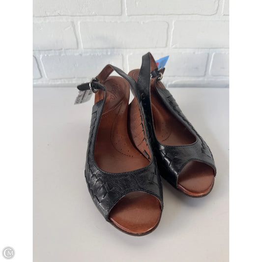 Sandals Heels Block By Cmb In Black, Size: 7.5