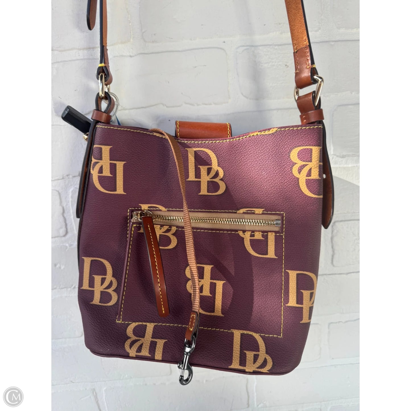 Crossbody Designer By Dooney And Bourke, Size: Medium