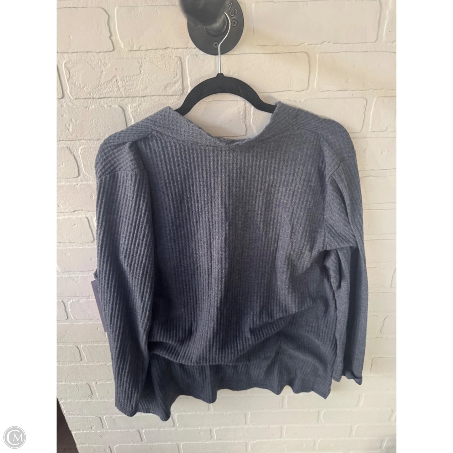 Top Long Sleeve By Cj Banks In Blue, Size: 1x