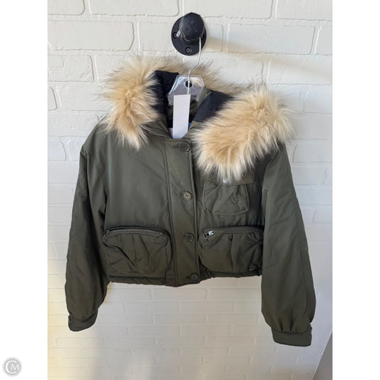 Jacket Puffer & Quilted By Anthropologie In Green, Size: S