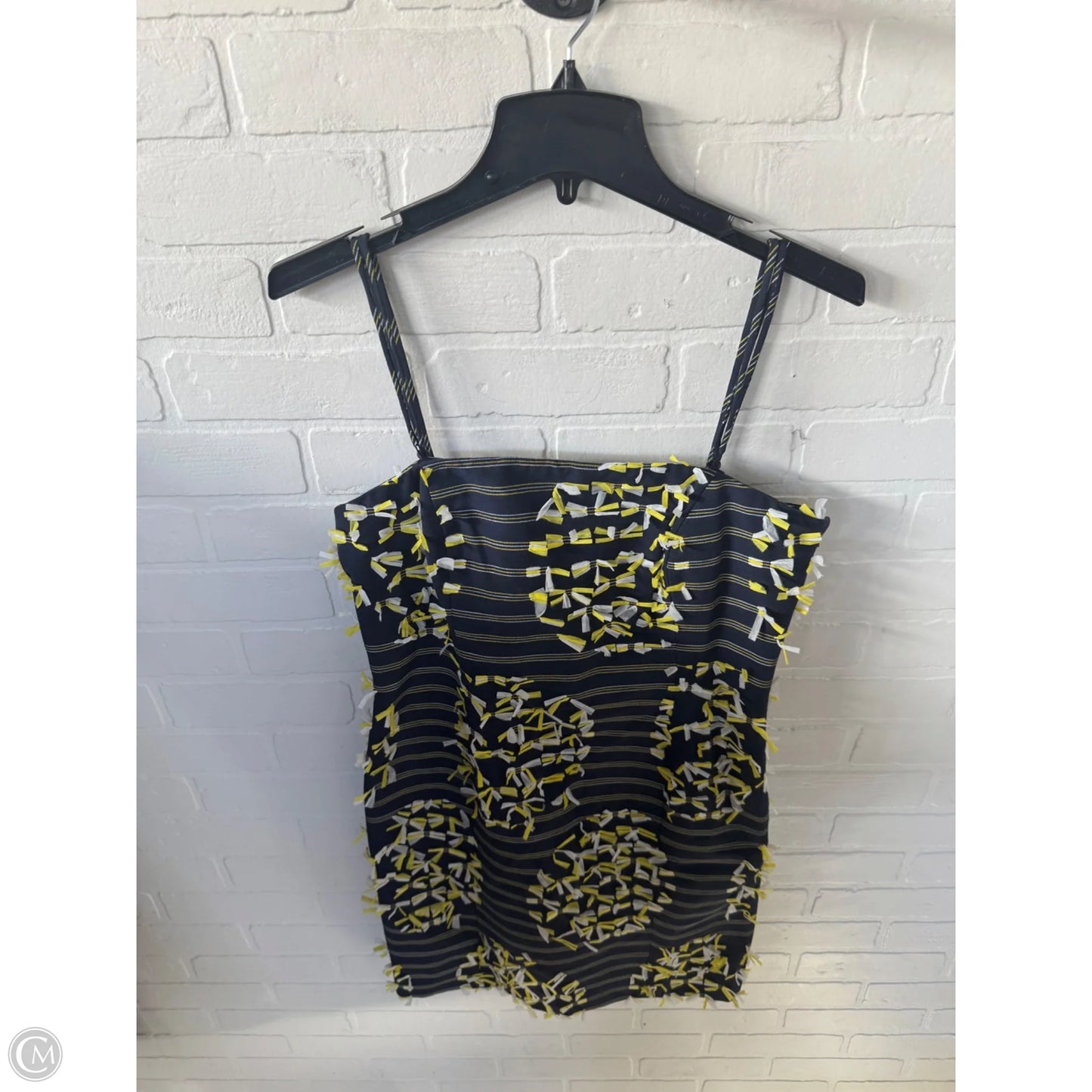 Dress Party Short By Worth Ny In Blue & Yellow, Size: M